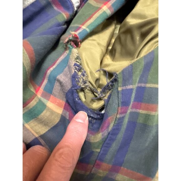 Vtg L.L.Bean Mens READ Barn Utility Jacket Flawed Logo Corduroy Collar Farmcore - Picture 4 of 16